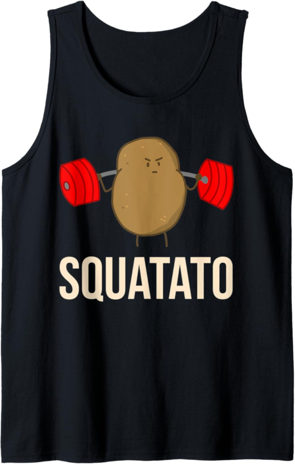 Vegan Squatato Gift For Plant Powered Vegan Athlete Workout ... - Image 2